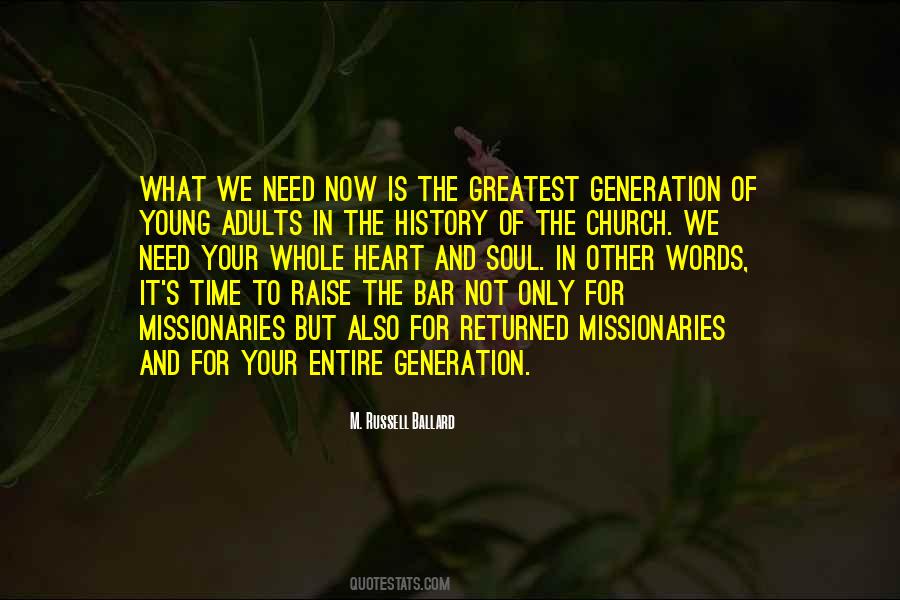 Time To Raise The Bar Quotes #236305