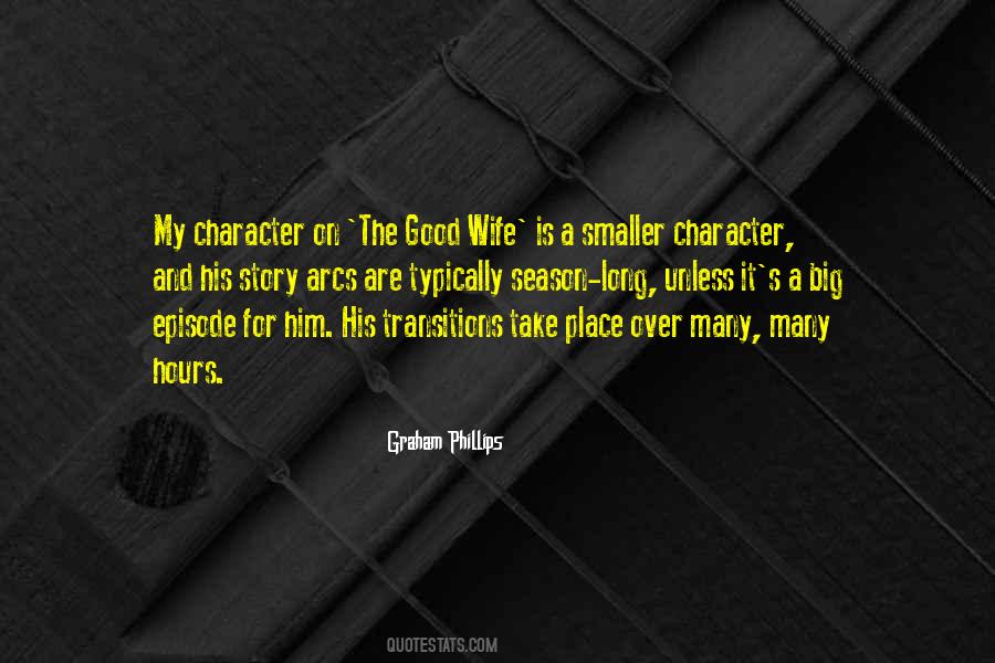 Wife Character Quotes #985060