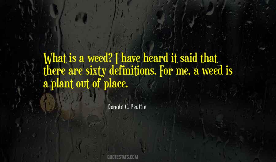 Weed Garden Quotes #1170444