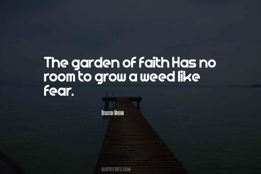 Weed Garden Quotes #148925