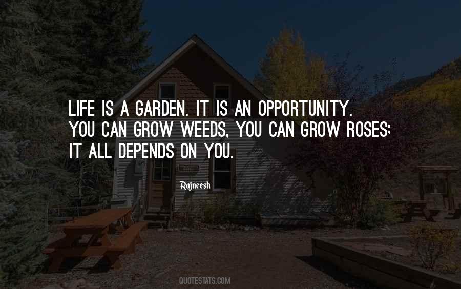 Weed Garden Quotes #1489571