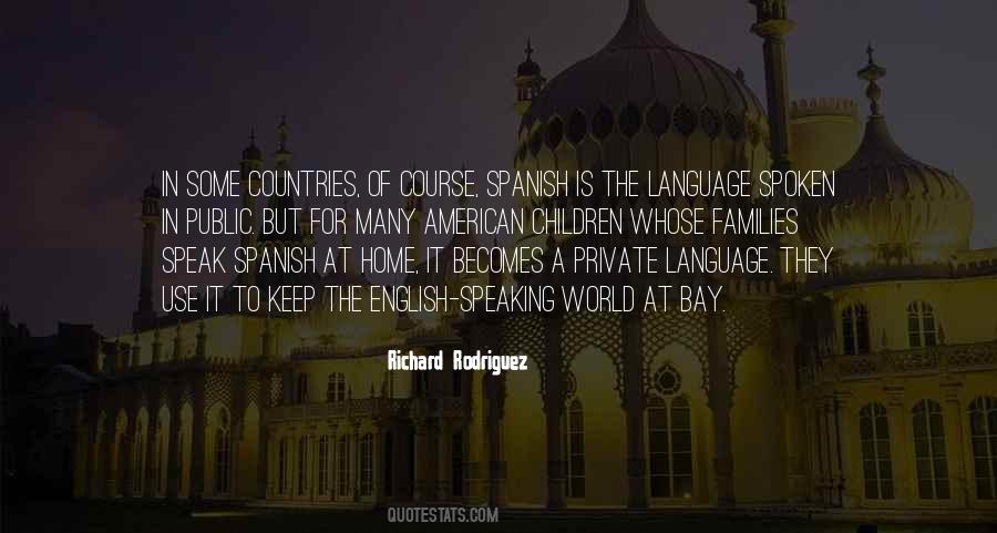 Quotes About The Spanish Language #1568107