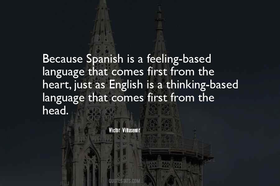 Quotes About The Spanish Language #778127