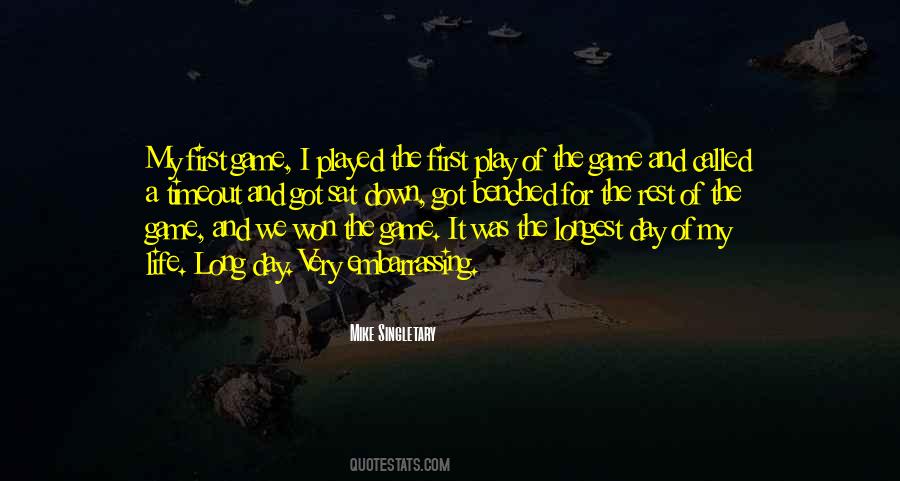 Game And Life Quotes #1743080