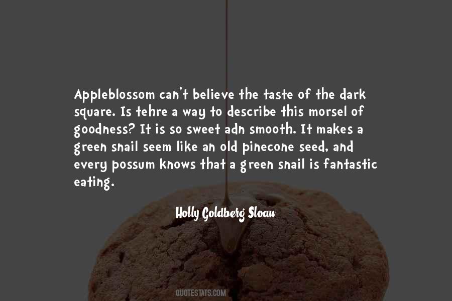 Green Food Quotes #829989