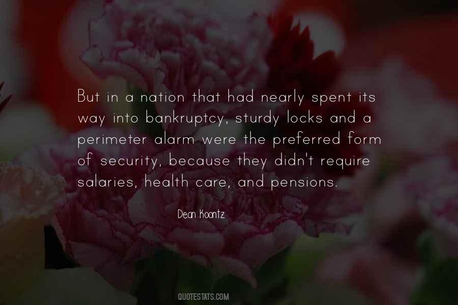 Health Security Quotes #1197517