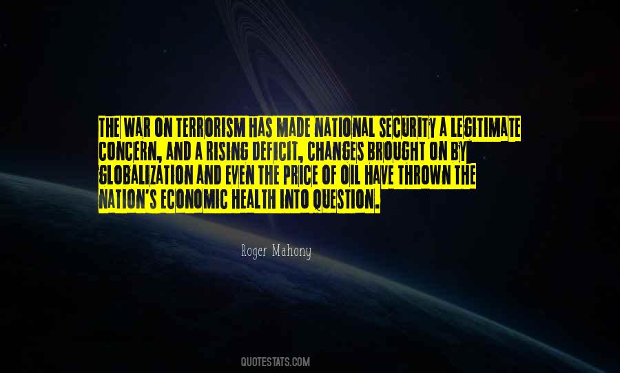 Health Security Quotes #1318970