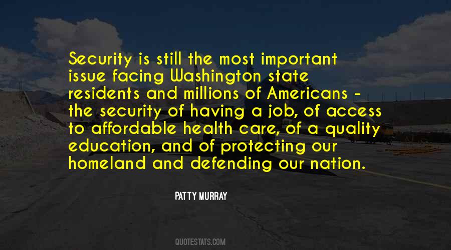 Health Security Quotes #1824178