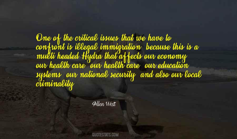Health Security Quotes #410826
