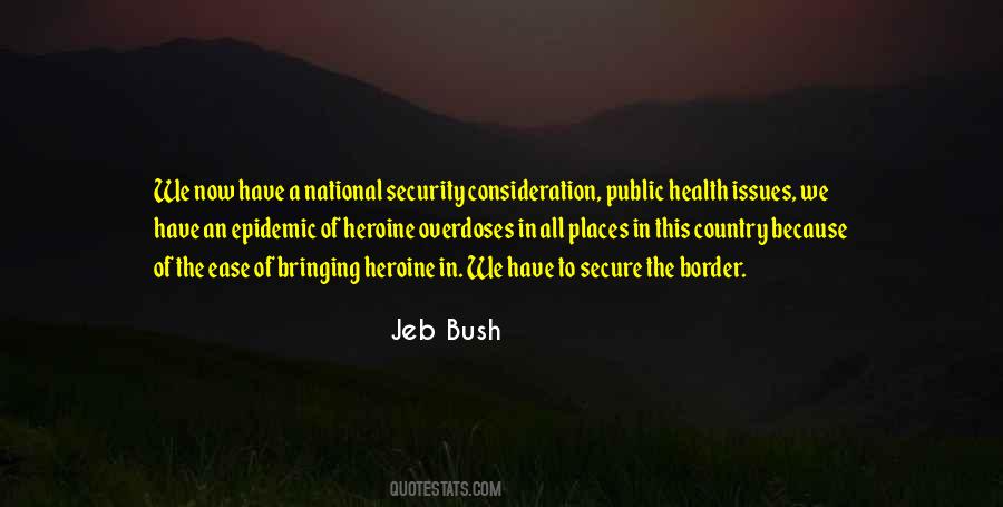 Health Security Quotes #973380