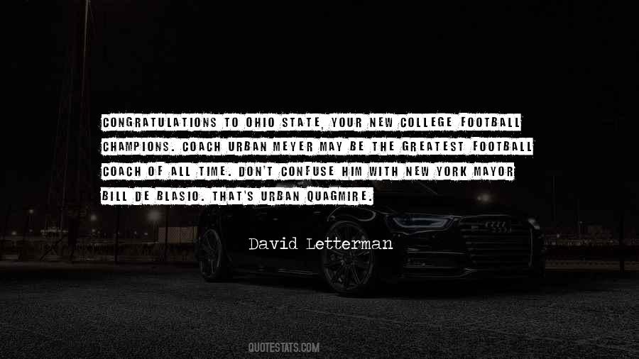 College Football Coach Quotes #843693