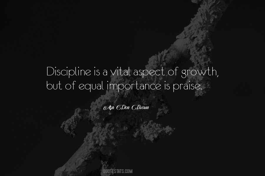 Quotes About The Importance Of Self Discipline #1458129