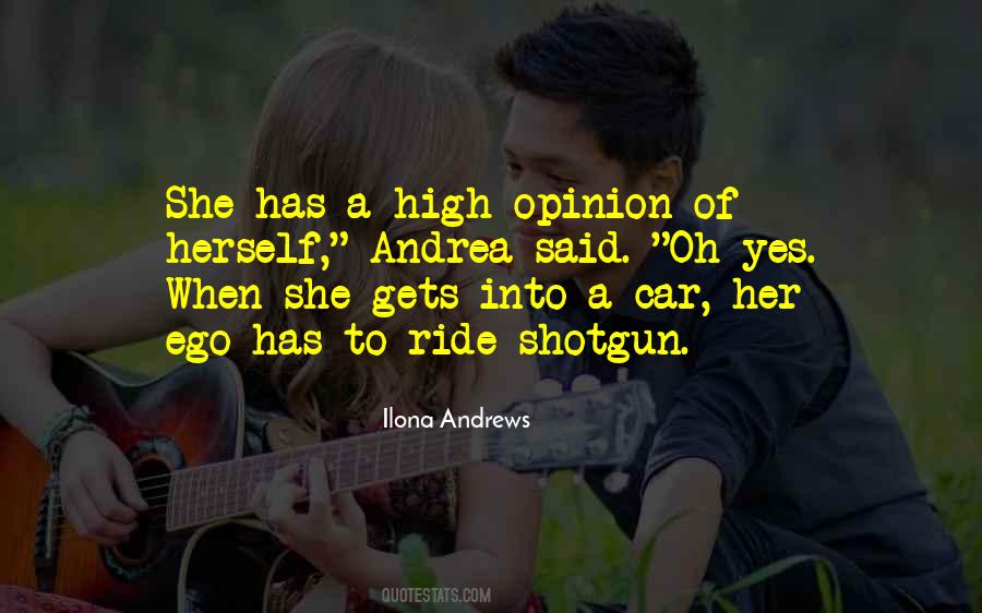 Her Ego Quotes #1005668