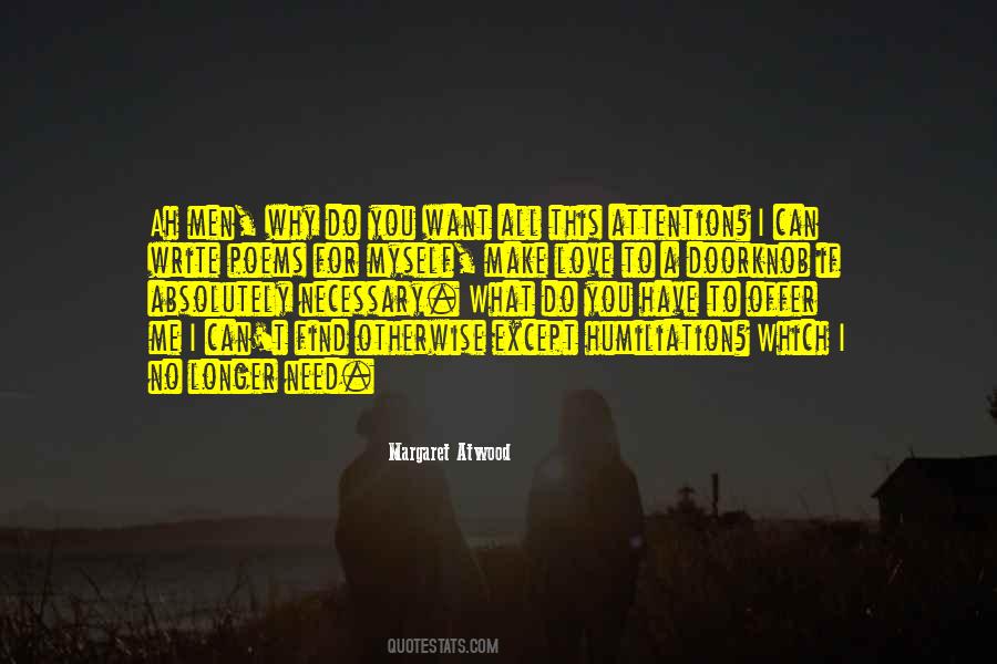 I Want You All To Myself Quotes #213570