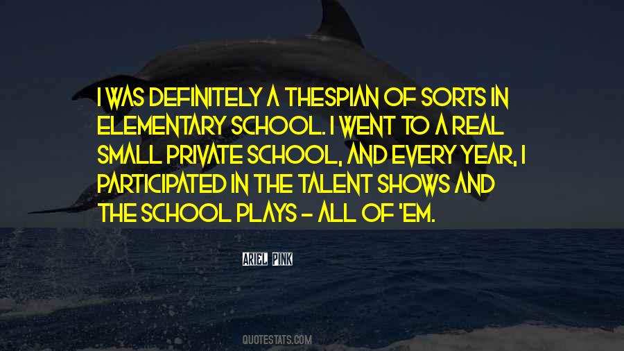 Small School Quotes #1749244
