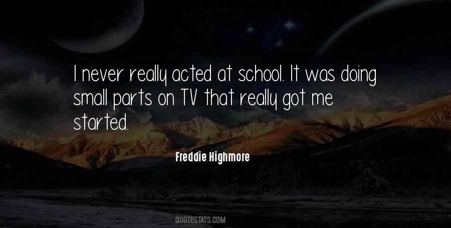 Small School Quotes #32473