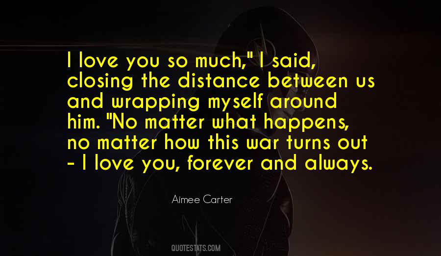 Forever I Love You Quotes #1327691