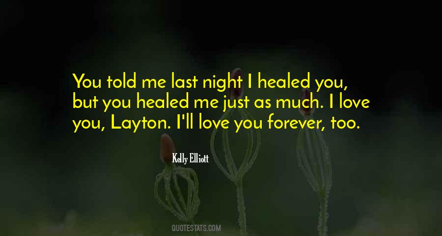 Forever I Love You Quotes #1493001