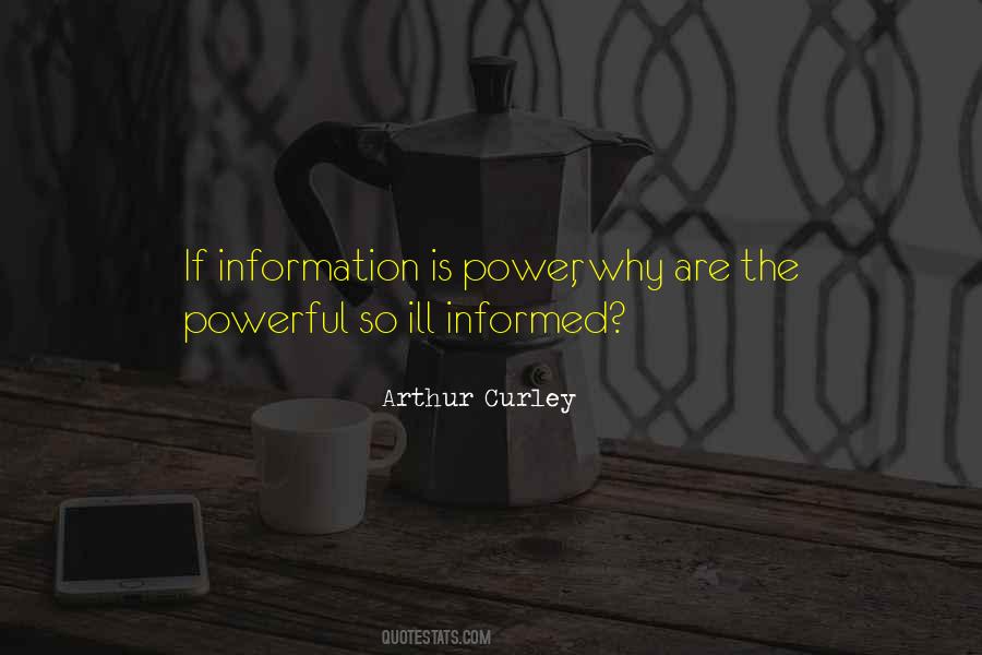 Information Is Quotes #1082579