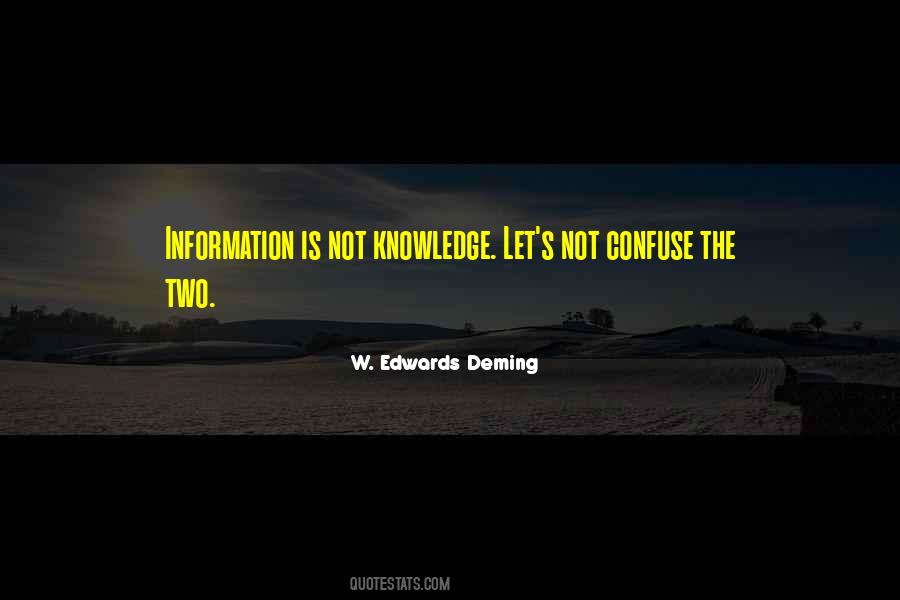 Information Is Quotes #1126583