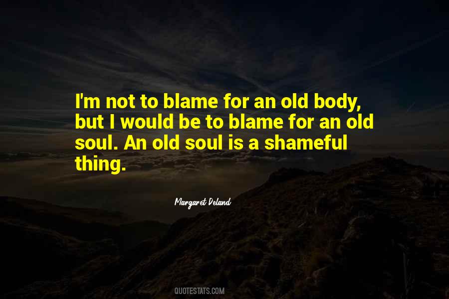 Old Body Quotes #1692077