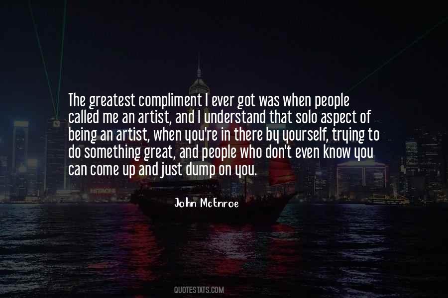Compliment People Quotes #1009336
