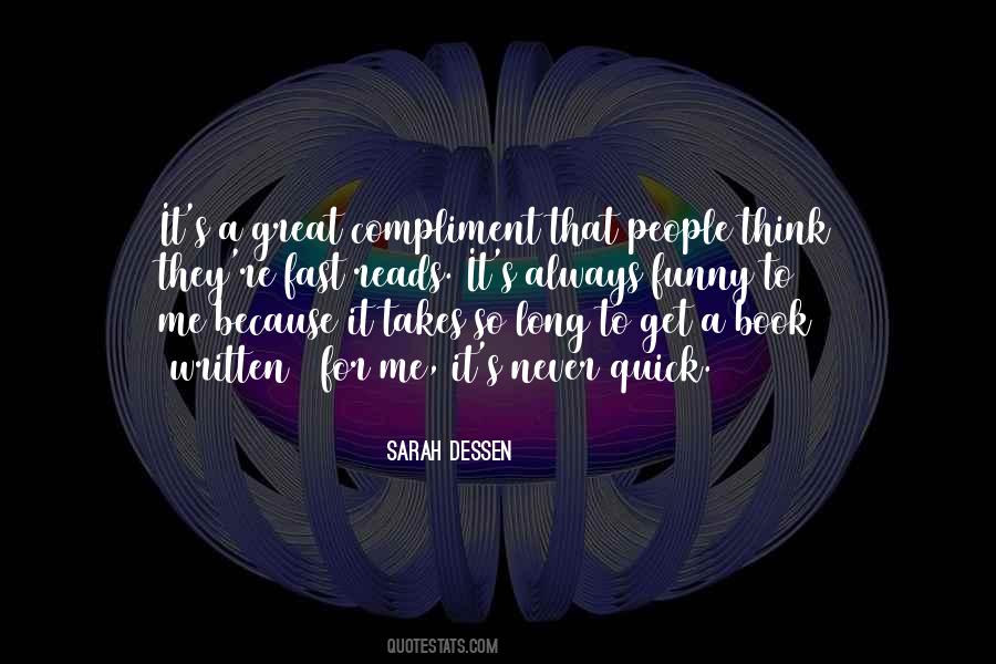 Compliment People Quotes #1301372