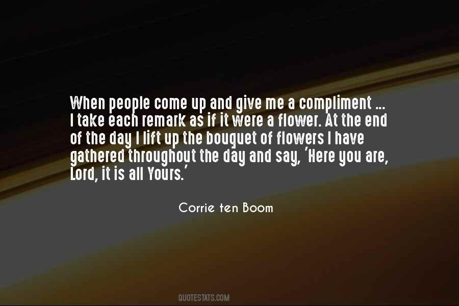 Compliment People Quotes #519990
