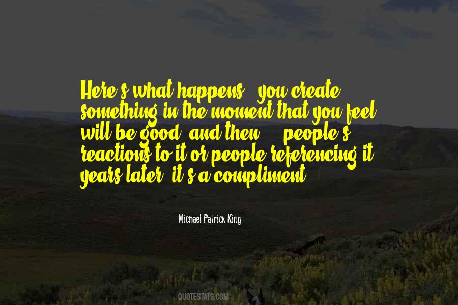 Compliment People Quotes #64555