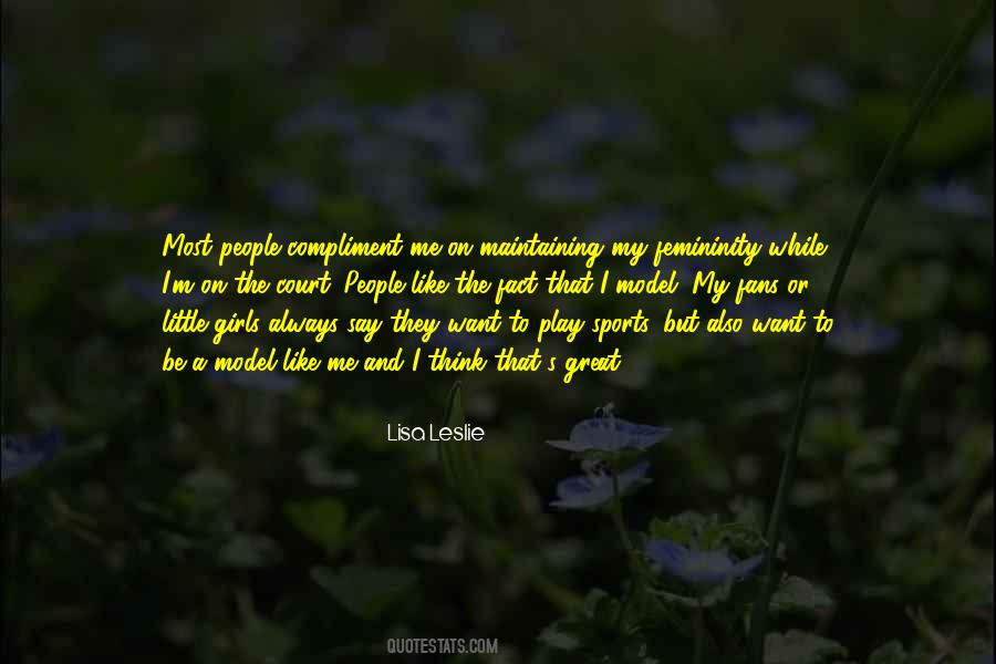 Compliment People Quotes #809369