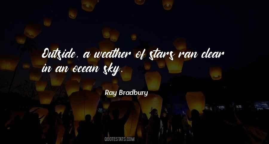 Sky Weather Quotes #1519421