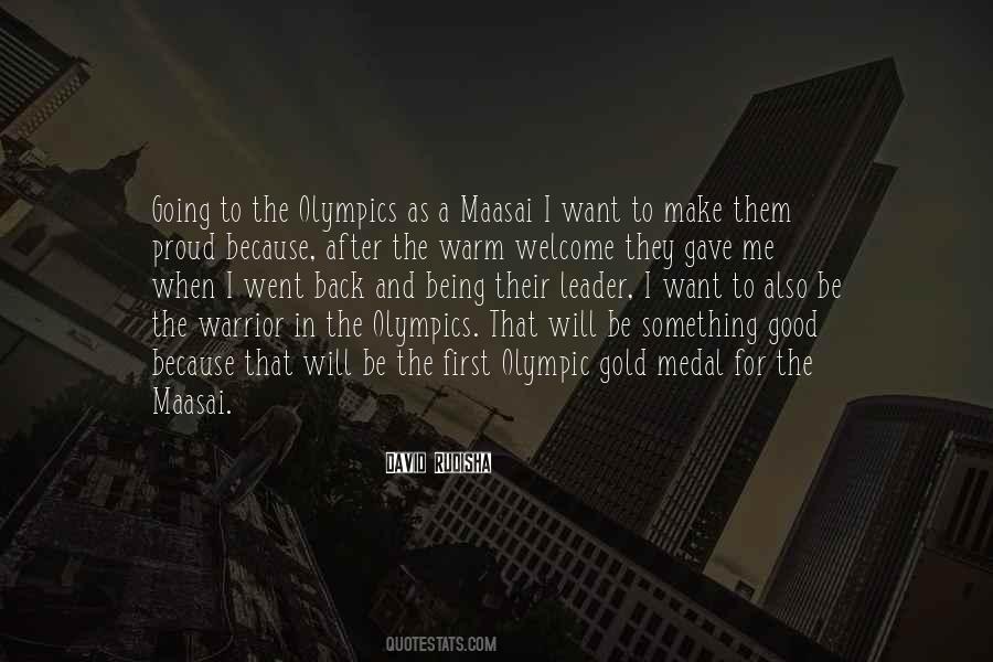 Being A Warrior Quotes #1590248