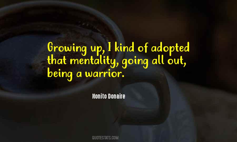 Being A Warrior Quotes #985073