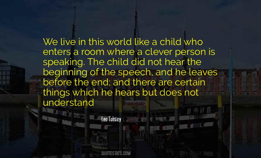 End Of Speech Quotes #1616925
