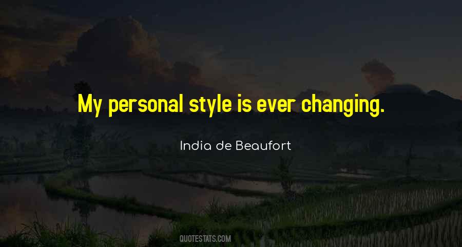 Changing Style Quotes #1644707