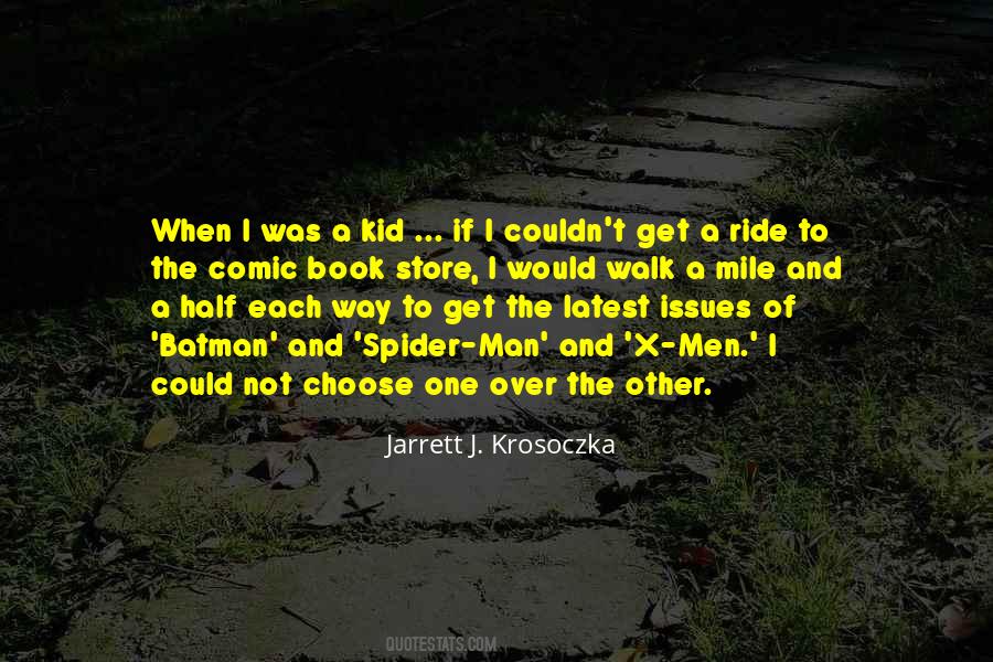 Comic Book Store Quotes #113405