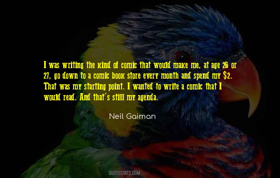 Comic Book Store Quotes #916689