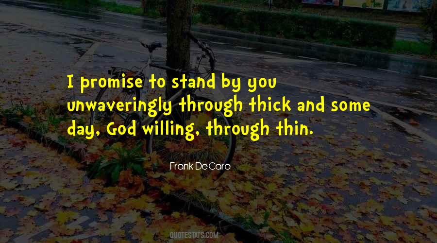 Promise To God Quotes #1100564