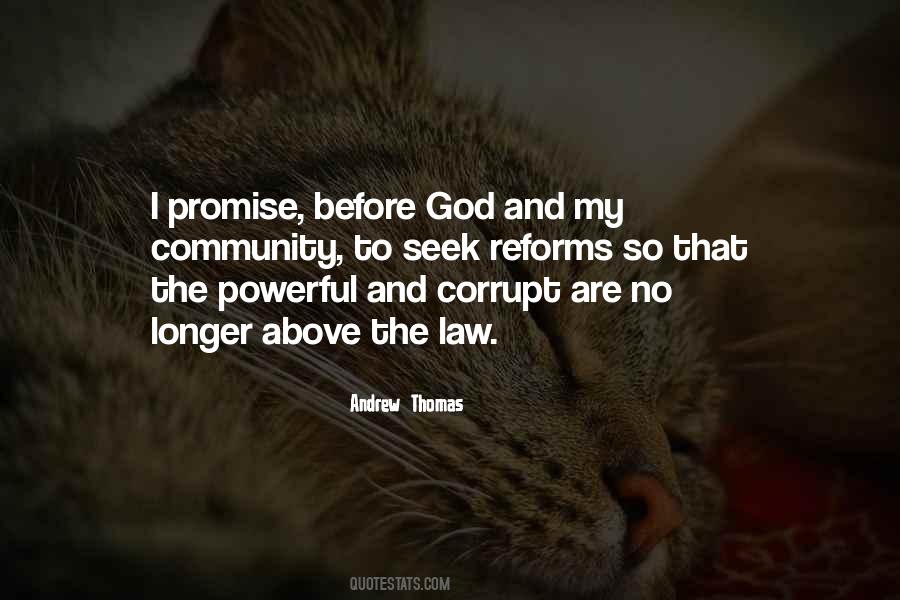 Promise To God Quotes #1105975