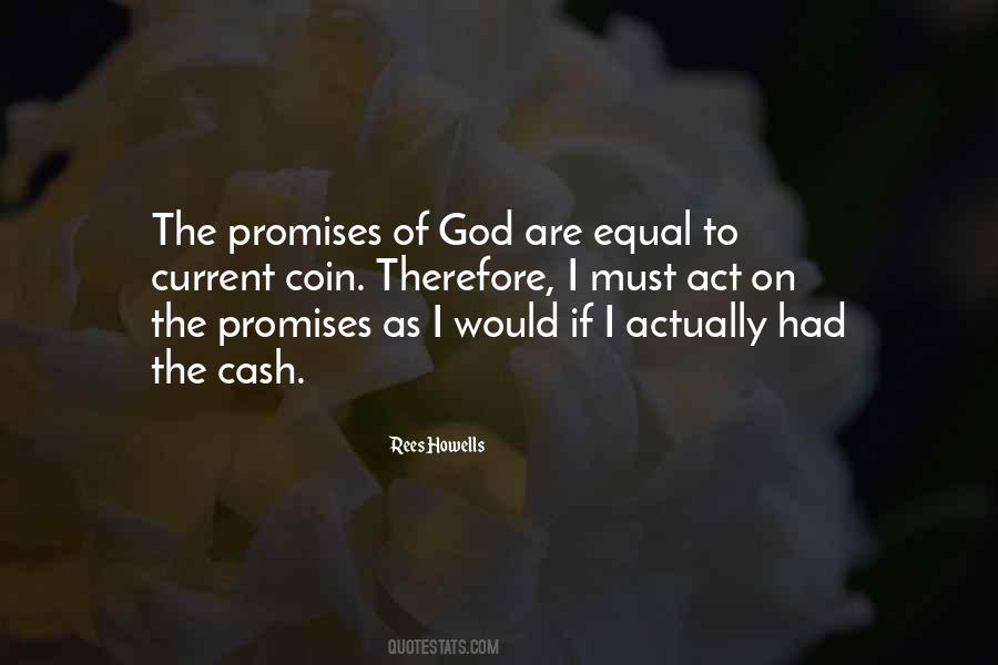Promise To God Quotes #1812085