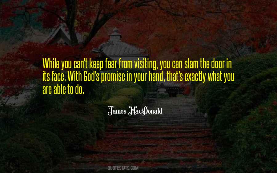 Promise To God Quotes #23844
