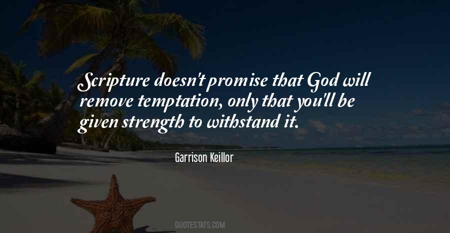 Promise To God Quotes #3539