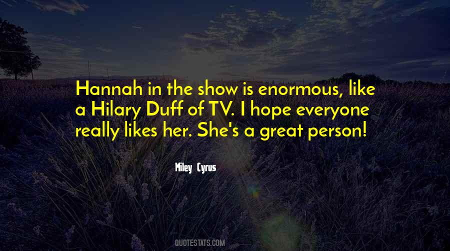 Quotes About Hilary #486113