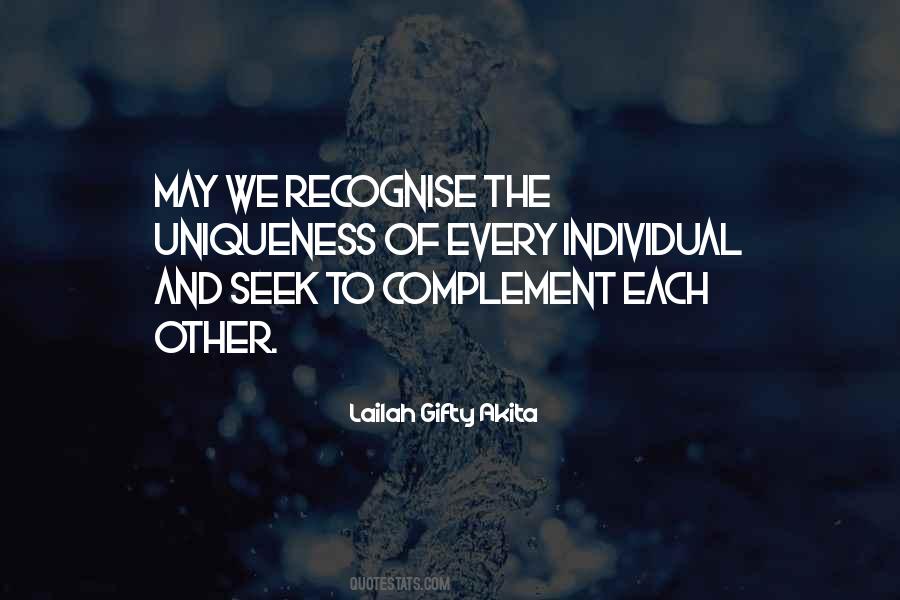 We Complement Each Other Quotes #652434