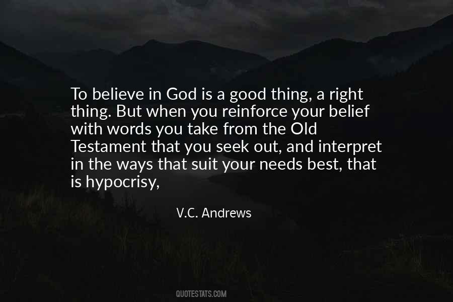 God Hypocrisy Quotes #1102377