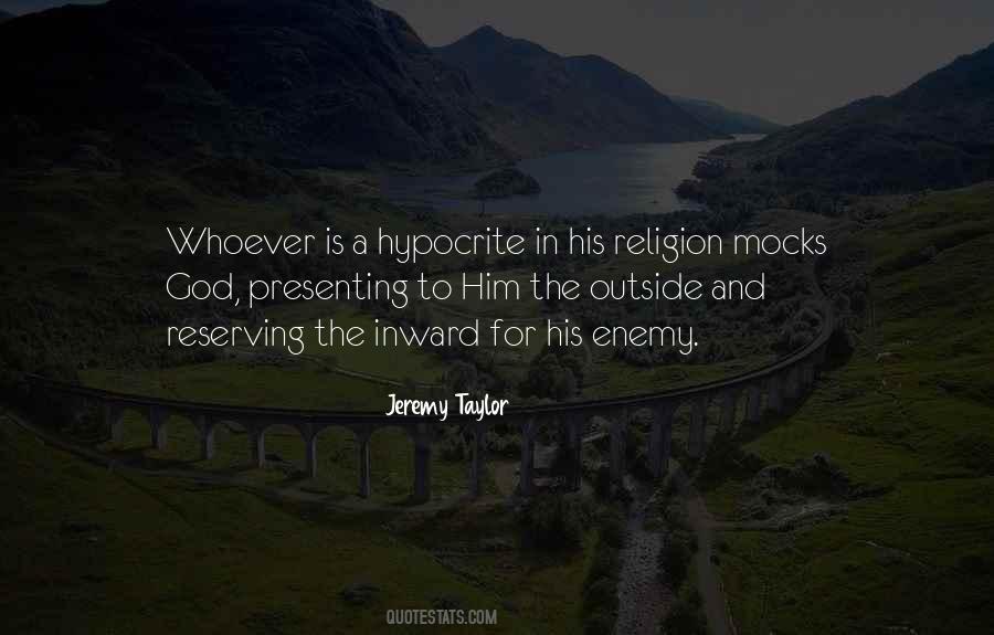 God Hypocrisy Quotes #316813