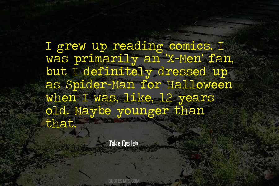 Quotes About Reading Comics #1784633