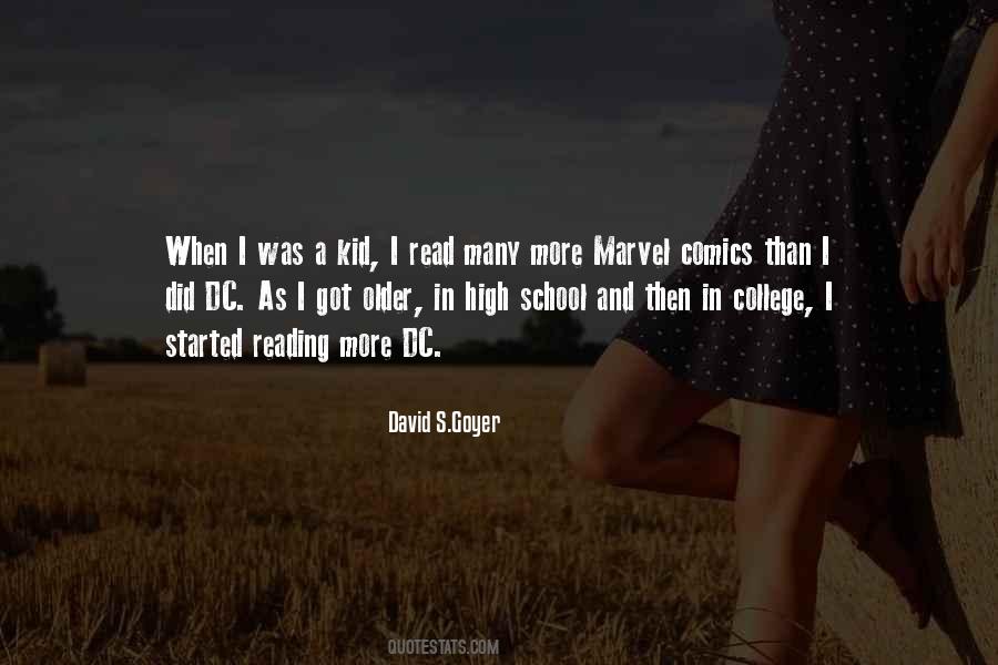 Quotes About Reading Comics #1871764