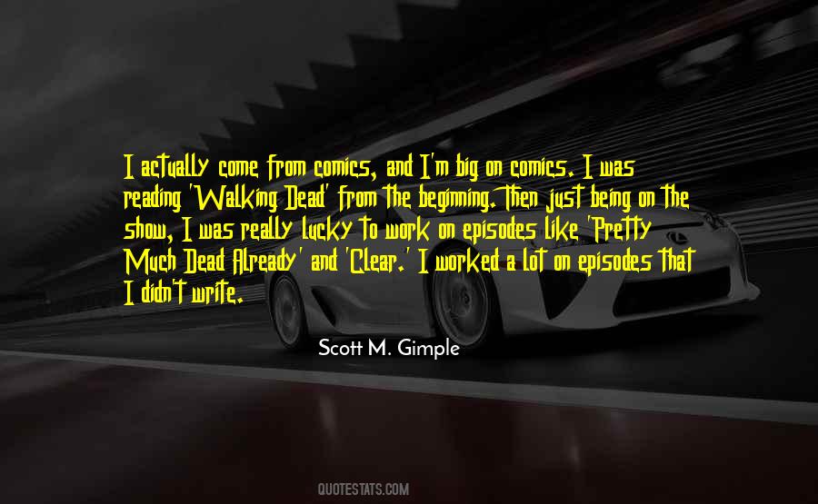 Quotes About Reading Comics #632791