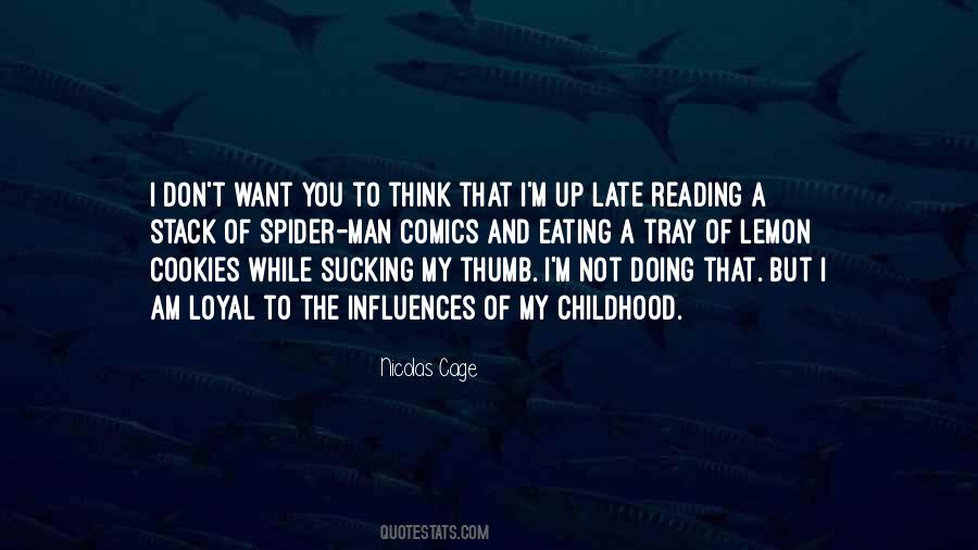 Quotes About Reading Comics #715520